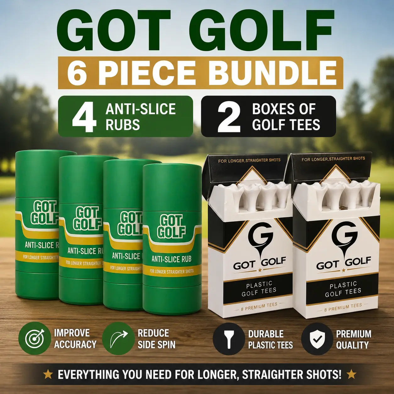 Got Golf Anti-Slice Rub Golf Clubs Golf Accessories
