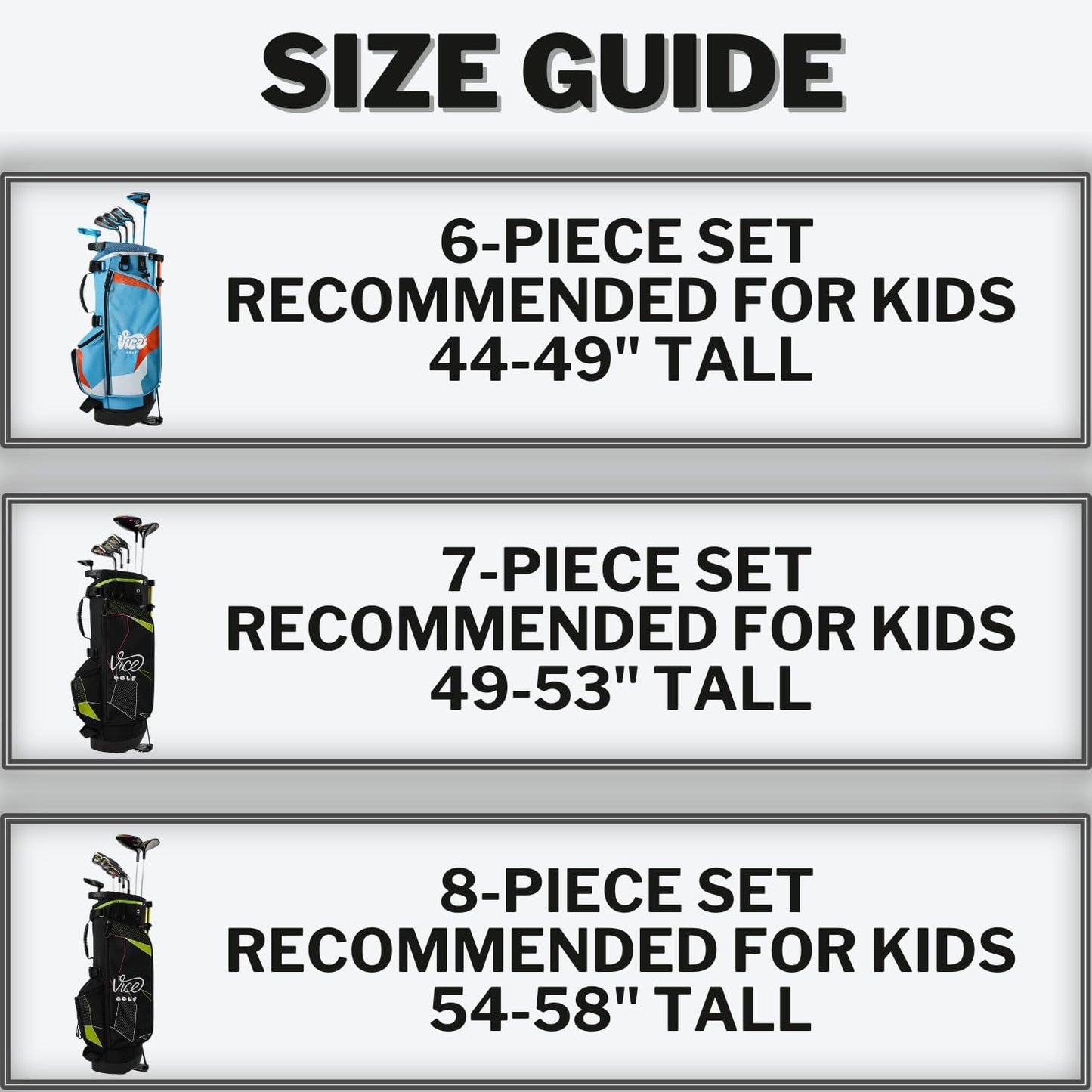 Vice Junior Golf Club Set