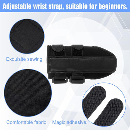 Golf Wrist Training Aid, Golf Wrist Trainer, Adjustable Golf Wrist Brace, Golf Training Aids for Beginners and Pros Train Swing Gesture Auxiliary Tools(Reinforced)