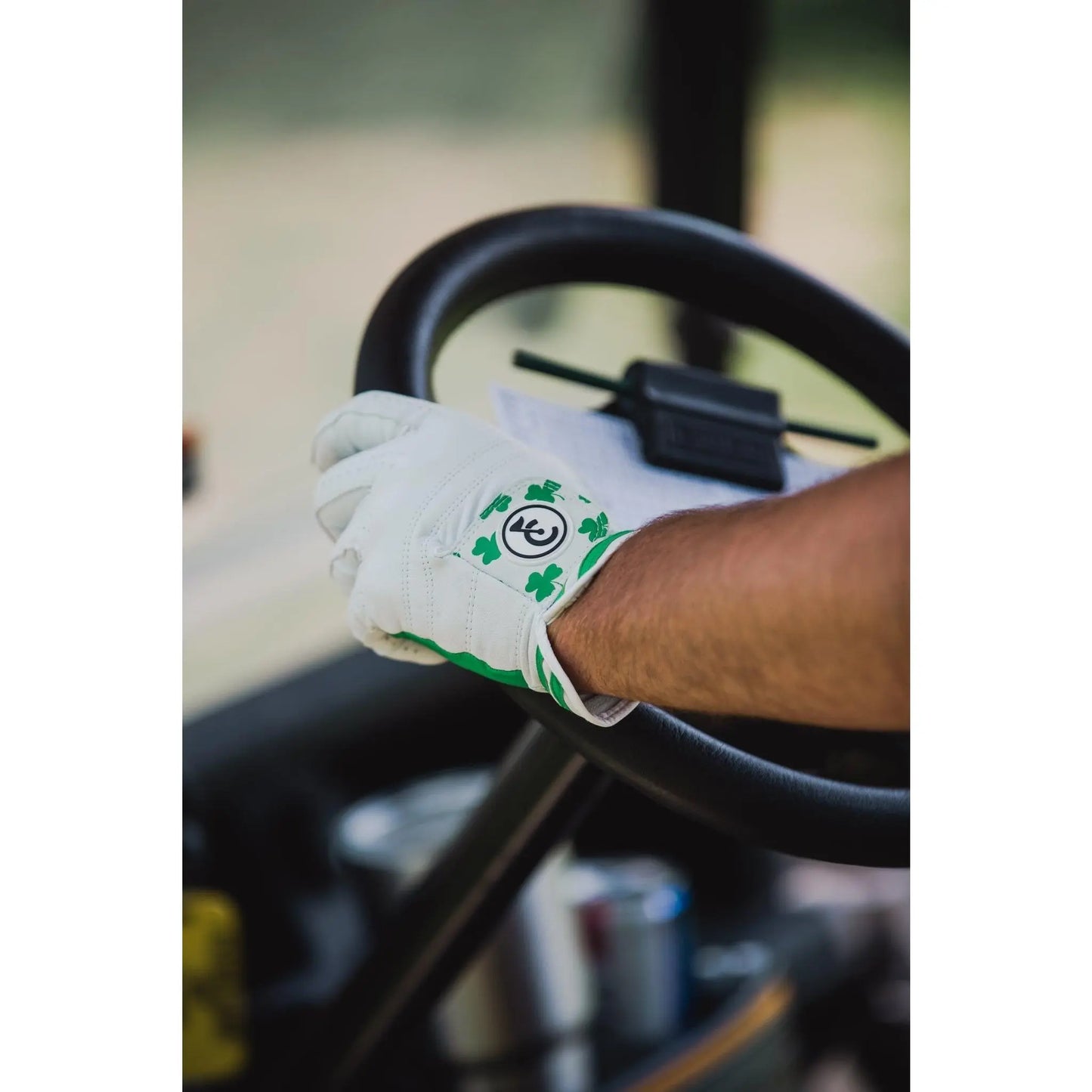 "Feelin Lucky" Golf Glove | Premium Cabretta Leather | Men'S & Women'S Golf Accessory | Breathable, Durable, Comfortable