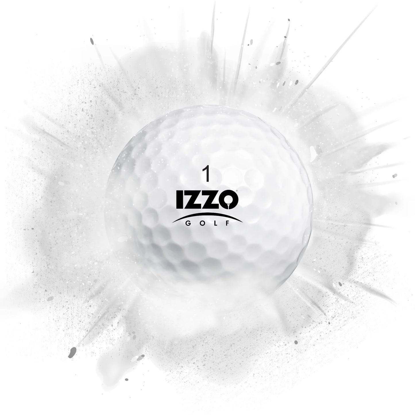 (4 Pack)  Exploder Prank Golf Balls, White and Dimpled, 4 Pack