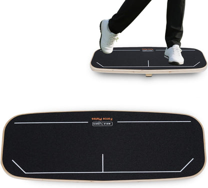 Golf Pressure Plate, Golf Weight Shift Board, Teaching Tool for Club Practice & Drills, Golf Swing Trainer, Improve Balance & Accuracy, Golf Training Aid for Increased Power & Swing Rhythm