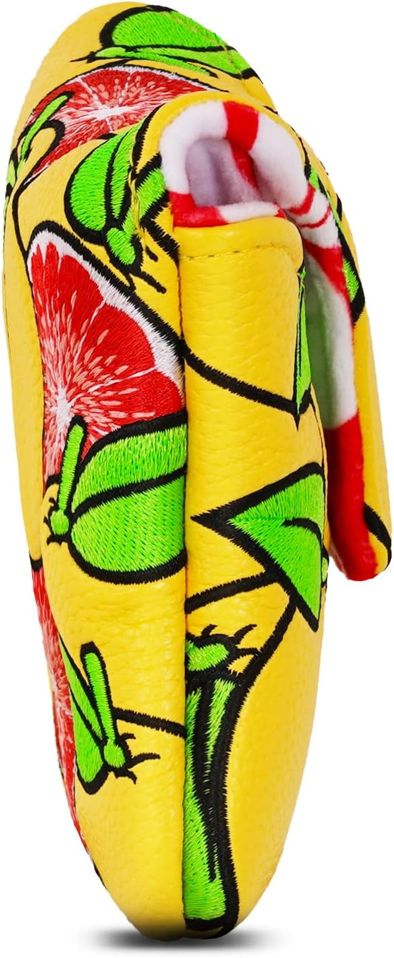 Mallet Putter Cover Grapefruit Strong Magnetic Square Putter Headcover for Taylormade Spider Bettinardi Putters