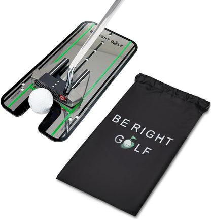 Golf Putting Mirror - Alignment Training Aid for Indoor & Outdoor Practice