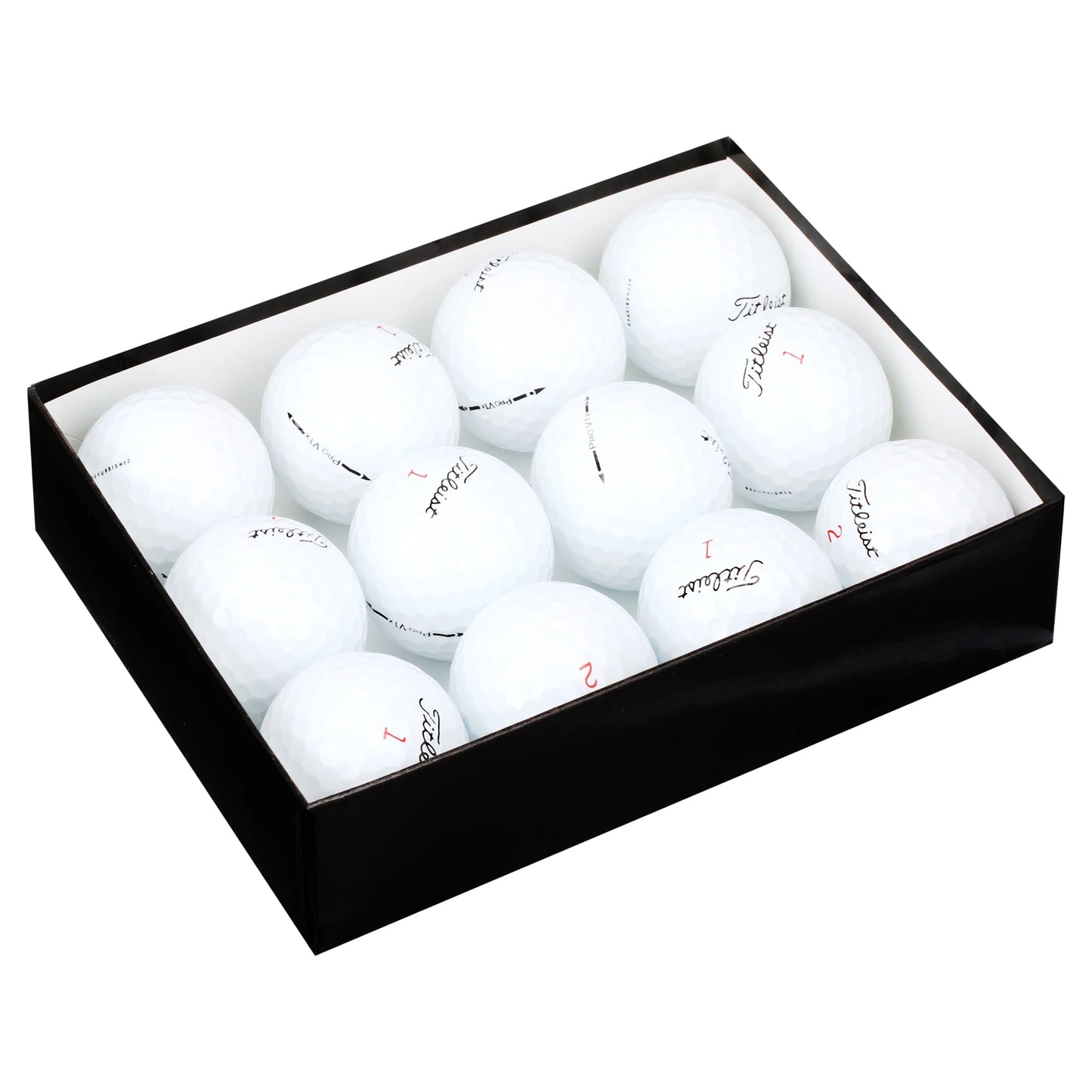 (2 Pack) Hit Me Again Prov1X Used Golf Balls, 12 Pack