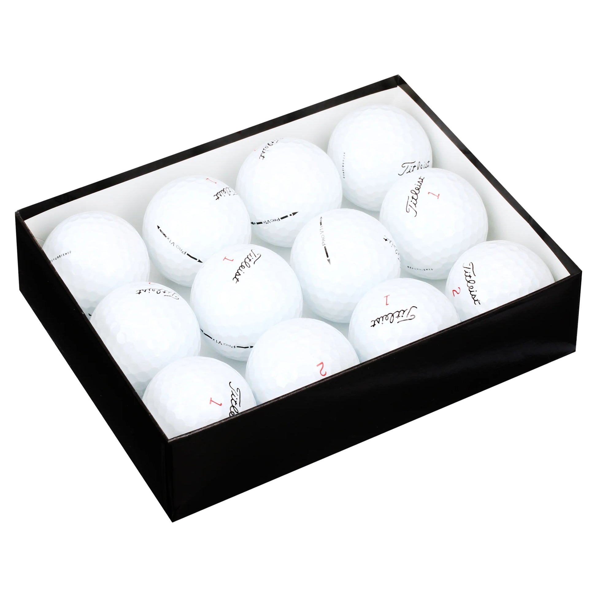 (2 Pack) Hit Me Again Prov1X Used Golf Balls, 12 Pack