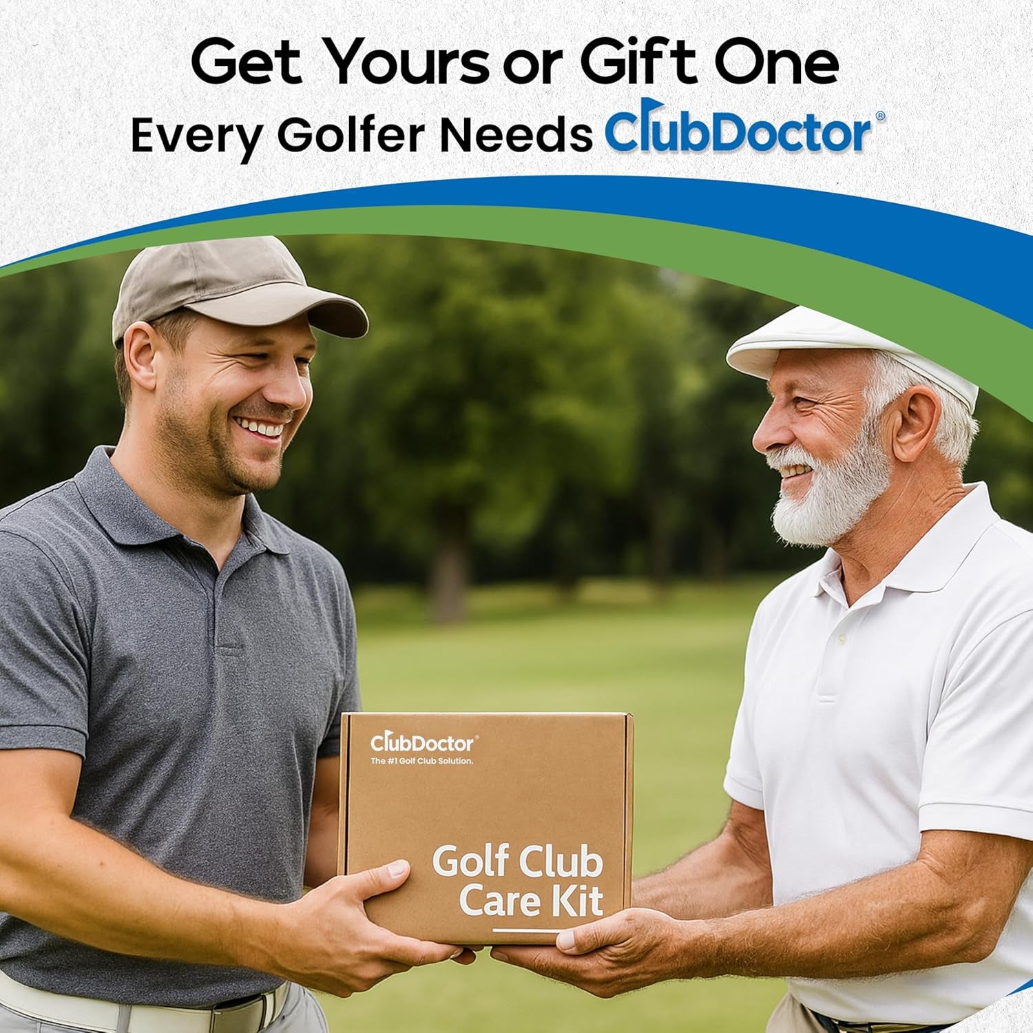 Golf Club Care Kit – Clean, Polish, and Restore Irons, Drivers, Putters – Scratch, Scuff, Rust Remover – Complete Golf Club Maintenance Kit with Grip Cleaner, Club Cleaner, and Polish