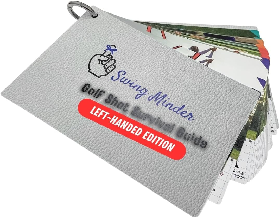 Golf Reference Cards - How to Hit 33 of Golf'S Hardest Shots | Know the Right Shot before You Swing - Step-By-Step Guidance with Visuals - Waterproof Cards That Clip Right to Your Bag