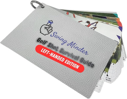 Golf Reference Cards - How to Hit 33 of Golf'S Hardest Shots | Know the Right Shot before You Swing - Step-By-Step Guidance with Visuals - Waterproof Cards That Clip Right to Your Bag