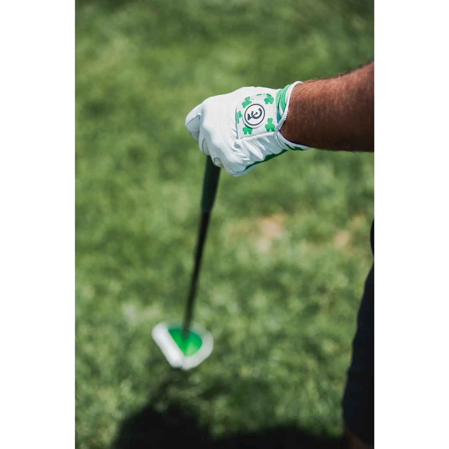 "Feelin Lucky" Golf Glove | Premium Cabretta Leather | Men'S & Women'S Golf Accessory | Breathable, Durable, Comfortable