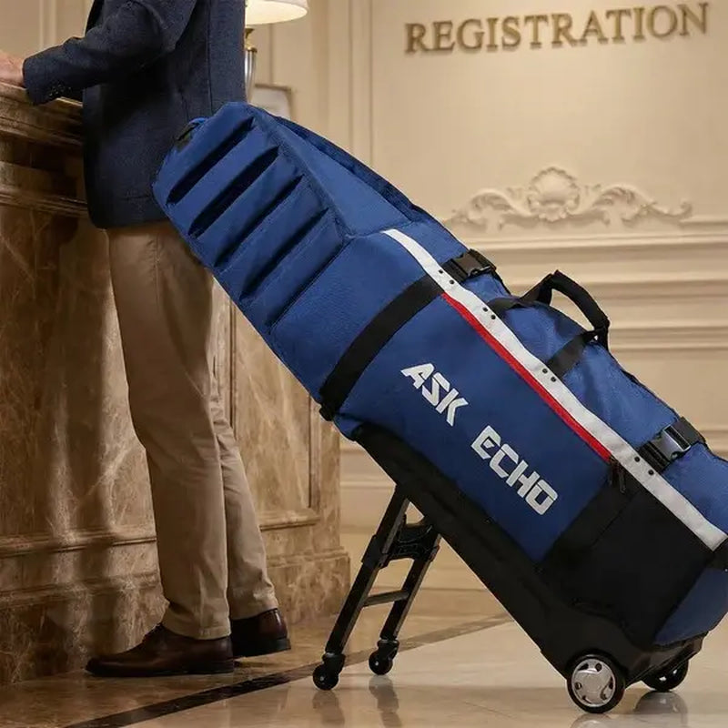 Ask Echo Golf 2026 Locklink Stableroller Golf Travel Bag