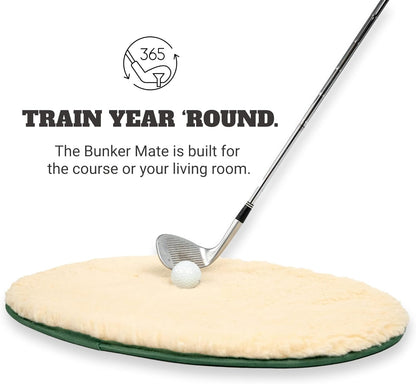 Bunker Mate - Golf Simulator Bunker Addition, Develop Better Technique and Consistency Out of Bunkers, Improve Golf Bunker Technique from Home with Our Golf Training Aid