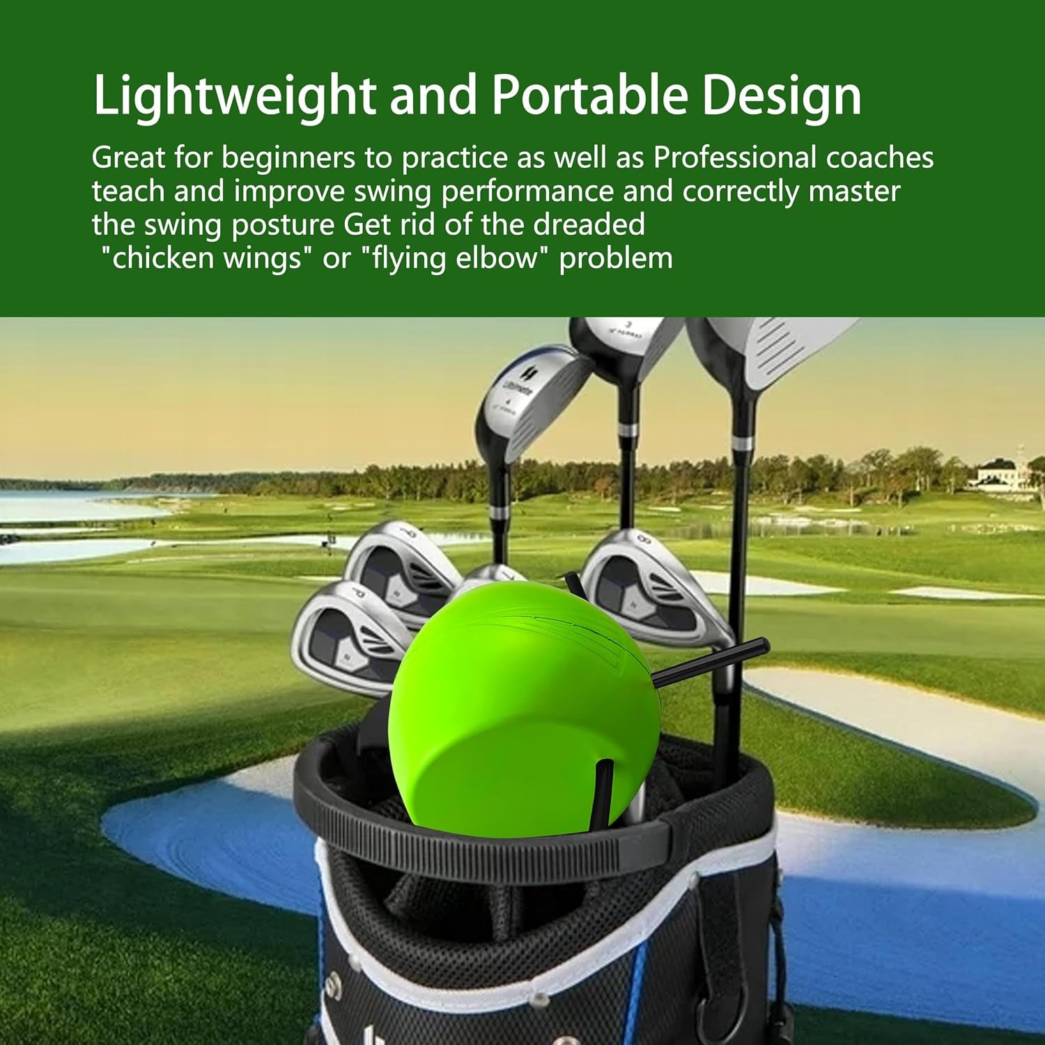 The Connector Golf Training Aids Golf Training Aid Golf Swing Training Aid Golf Swing Trainer Golf Training Aids Golf Trainer Helps Train Proper Swing Mechanics, Arm Structure