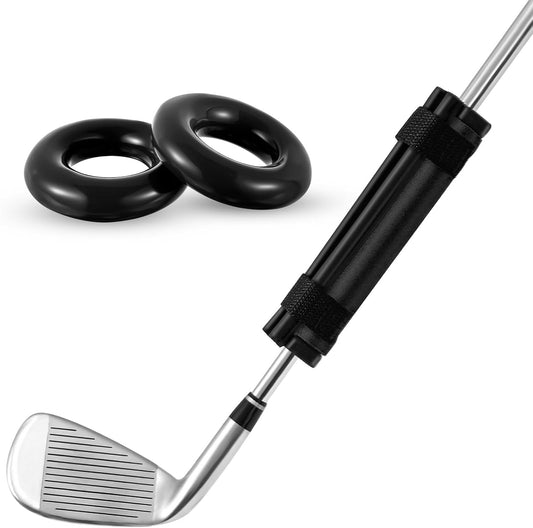 Golf Club Weights Golf Swing Weights for Practice and Warm up Swing Trainer Rings with 2 Pcs Weighted Donut Accessory Equipment Tool for Clubs