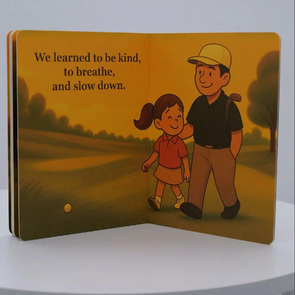 Golf'S Not Just a Game Children'S Board Book for Dads & Daughters Heartfelt Introduction to Golf with Simple Text & Engaging Layout