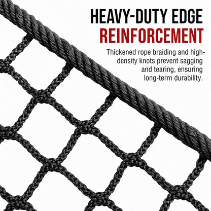 Golf Net,7Ft,10Ft,15Ft,20Ft,25Ft, 30Ft, 40Ft Golf Practice Net,Sports Practice Barrier Net, Heavy Duty Ball Netting Golf Hitting Net, DIY Ball Net,Baseball Net Hockey Net and Chipping Net