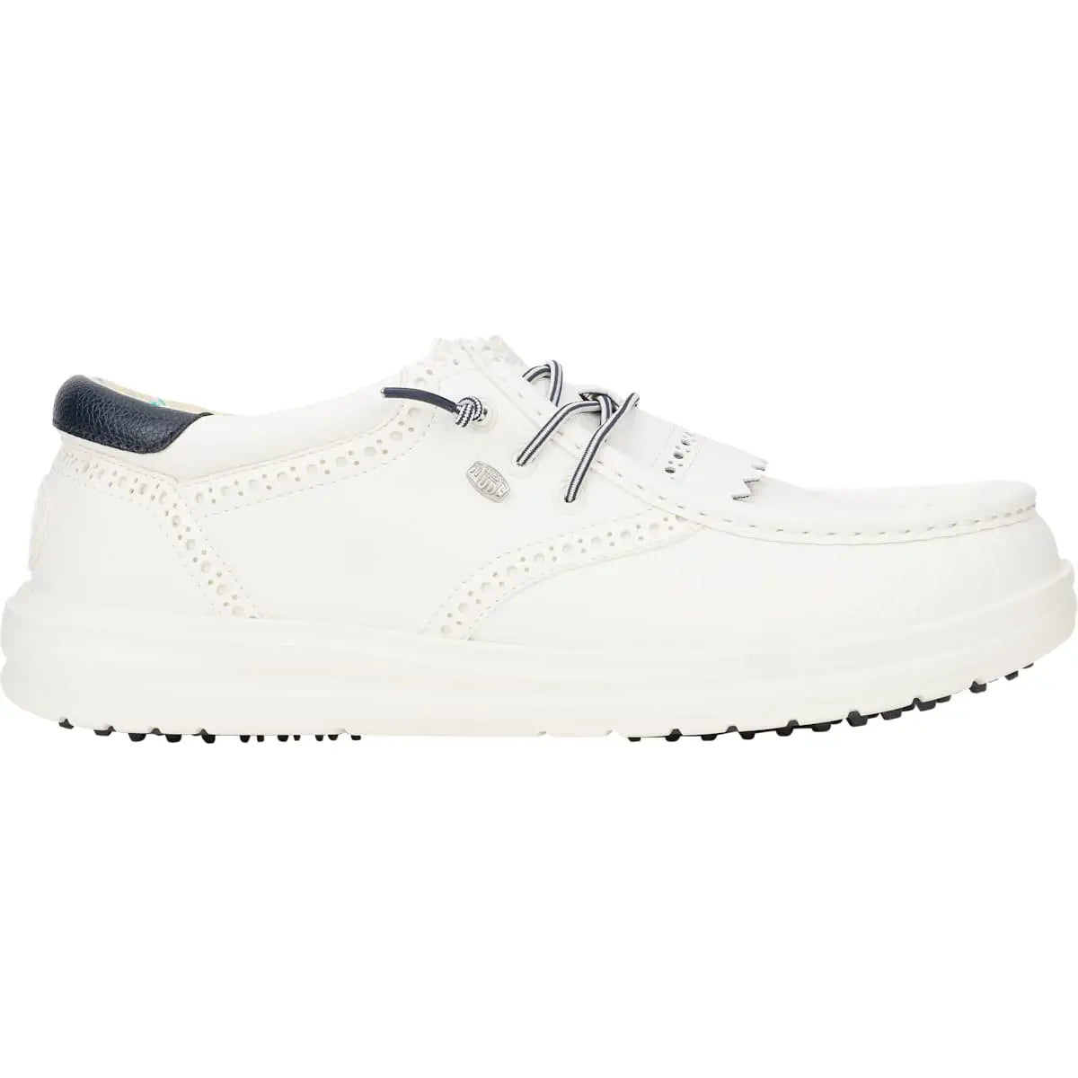 HEYDUDE Wally Golf Classic - Comfortable Slip on Golf Shoes