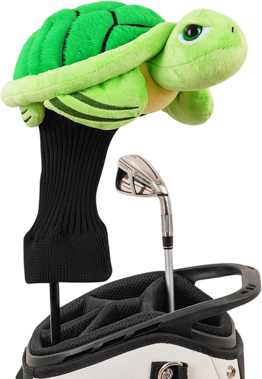 Golf Club Covers for Woods and Drivers Funny Driver Headcover Animal Golf Club Head Covers Golf Gifts for Men Women Plush