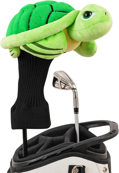 Golf Club Covers for Woods and Drivers Funny Driver Headcover Animal Golf Club Head Covers Golf Gifts for Men Women Plush