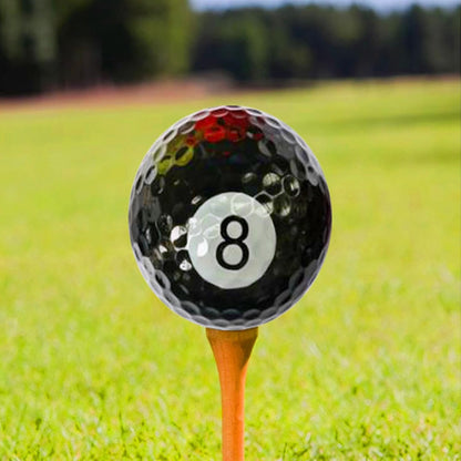 Funny Golf Balls 6-Pack Colored Fun Golf Novelty Cool Golf Accessories