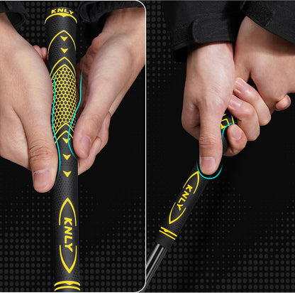 Golf Grips 13-Pack High-Performance | All-Weather Anti-Slip Rubber for High Traction & High Feedback Golf Club Grips | Includes 15 Tapes or Complete Repair Kit.
