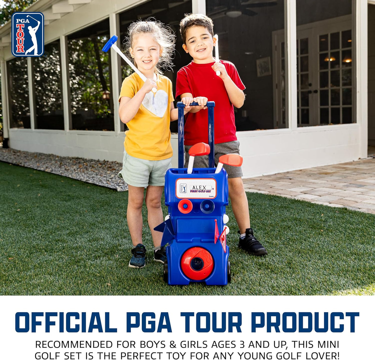 Franklin Sports PGA Tour Myfirst Kids Toy Golf Club Set