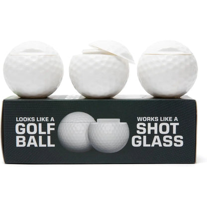 Golf Ball, Gifts for Golfers Men, Fun Novelty Drinking Cups for Golf Parties,Easy to Clean (White)