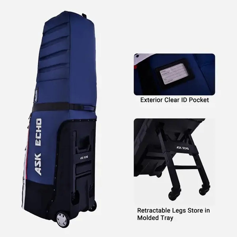 Ask Echo Golf 2026 Locklink Stableroller Golf Travel Bag