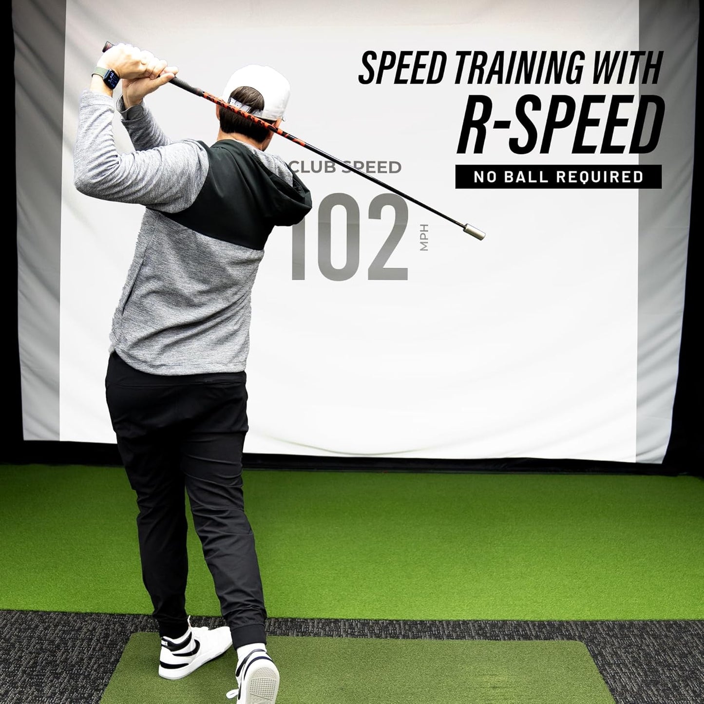 Rapsodo - Mobile Launch Monitor for Golf, Indoor & Outdoor Simulator, Golf Swing Analyzer & Tracker, Measures Ball Speed, Club Speed & Launch Angle, GPS Satellite View, Iphone & Ipad Only