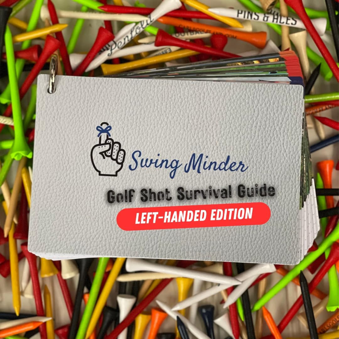 Golf Reference Cards - How to Hit 33 of Golf'S Hardest Shots | Know the Right Shot before You Swing - Step-By-Step Guidance with Visuals - Waterproof Cards That Clip Right to Your Bag
