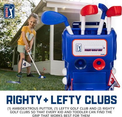 Franklin Sports PGA Tour Myfirst Kids Toy Golf Club Set