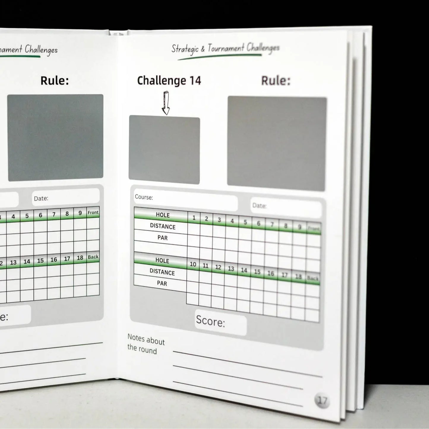 Golf Challenge Book - Revive Your Golf Game!