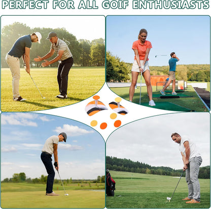 Golf Swing Trainer and Golf Training Aid,Correct Posture Golf Club Swing Grip Pad,Golf Training Accessories for Outdoor Indoor Sports