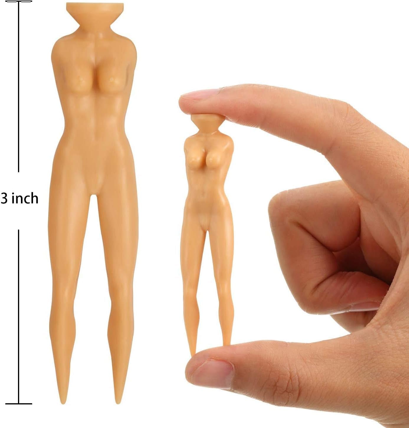 50PCS 3 Inch Plastic Golf Tees Lady Tees Woman Golf Tees Golf Tees for Golf Training