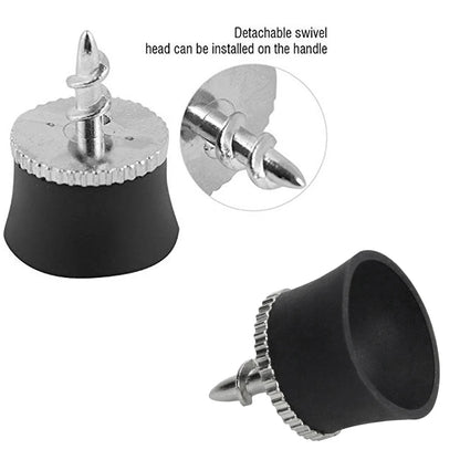 1Pcs Golf Ball Pick-Up Suction Cup, Putter Ball Pick up Golf Ball Retriever for Putter Grips Sticks on Putter Put on Putter Grip