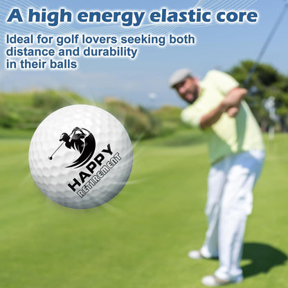 Retirement Golf Balls Gift for Men | with Tees and Gift Box, for Dad Coworkers Golfers Husband, Funny Retired 2026
