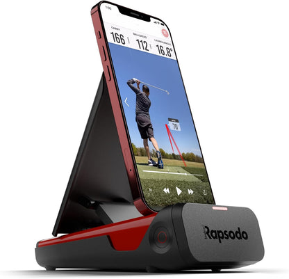 Rapsodo - Mobile Launch Monitor for Golf, Indoor & Outdoor Simulator, Golf Swing Analyzer & Tracker, Measures Ball Speed, Club Speed & Launch Angle, GPS Satellite View, Iphone & Ipad Only