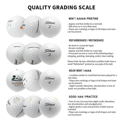Titleist 12 Pro V1X Golf Balls - Mint Quality, 12 Golf Balls