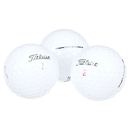 (2 Pack) Hit Me Again Prov1X Used Golf Balls, 12 Pack
