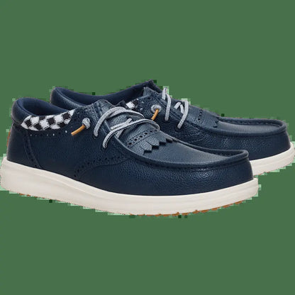 HEYDUDE Wally Golf Classic - Comfortable Slip on Golf Shoes