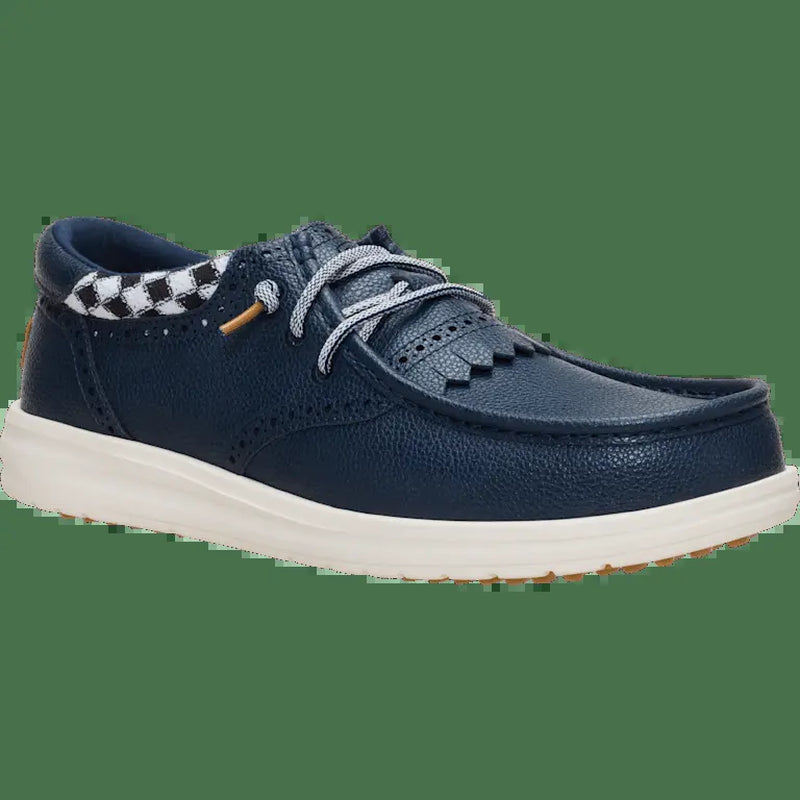 HEYDUDE Wally Golf Classic - Comfortable Slip on Golf Shoes