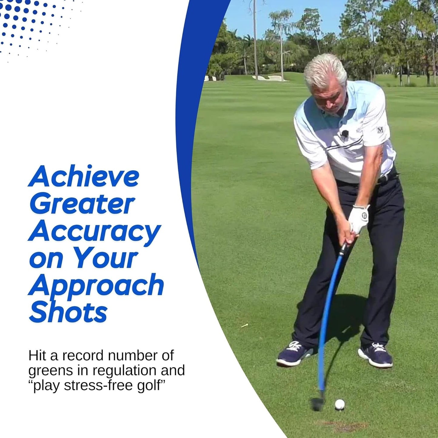 XL 7 Iron Swing Trainer for Taller Men – Longer, Flexible Shaft Designed for Height & Strength | Groove Tempo, Lag & Timing | Build a Whippy, Powerful Swing for Better Distance & Accuracy