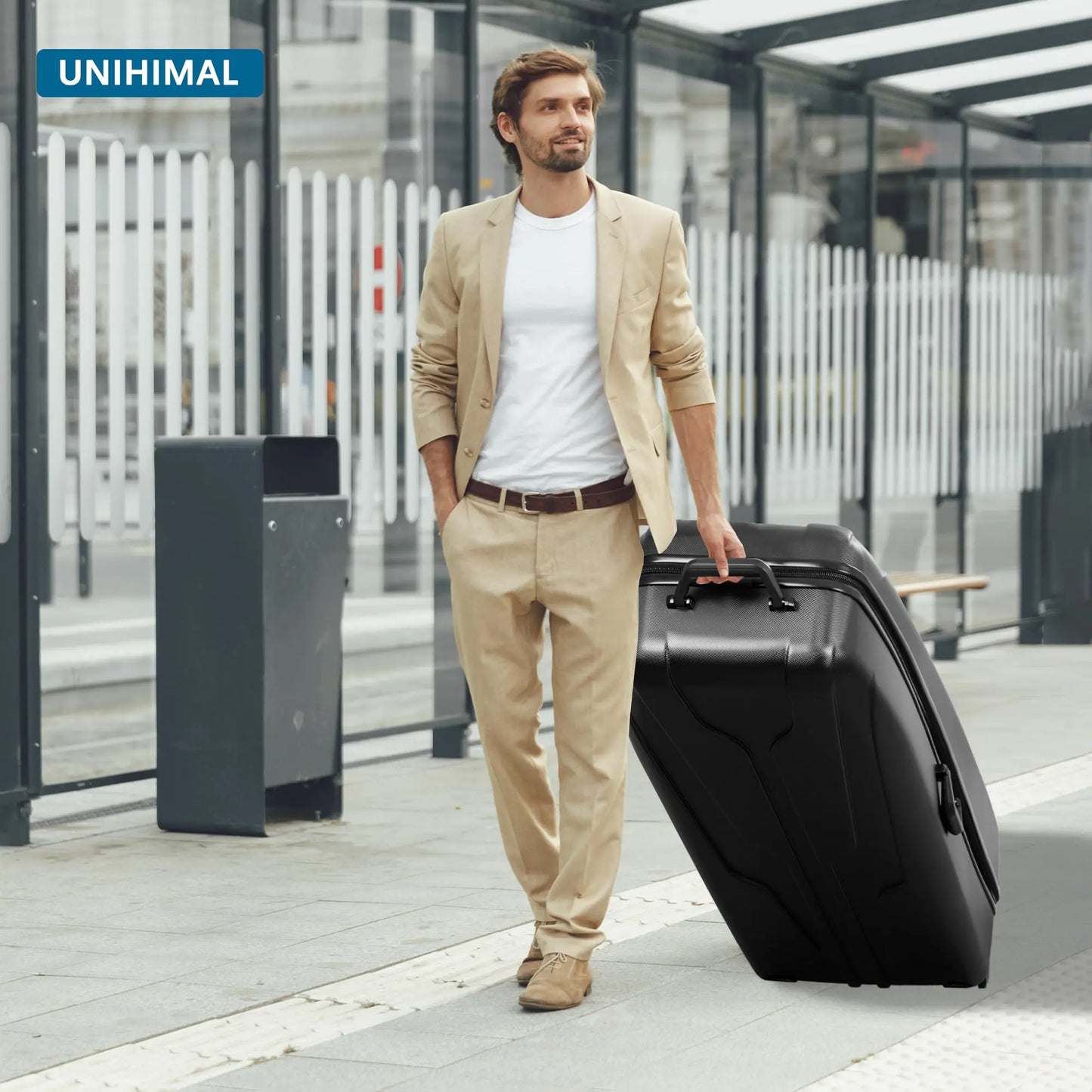 Hard Case Golf Travel Bag, Travel Case - Ultimate Protection, Waterproof & Durable, Specially Designed for Golf Clubs