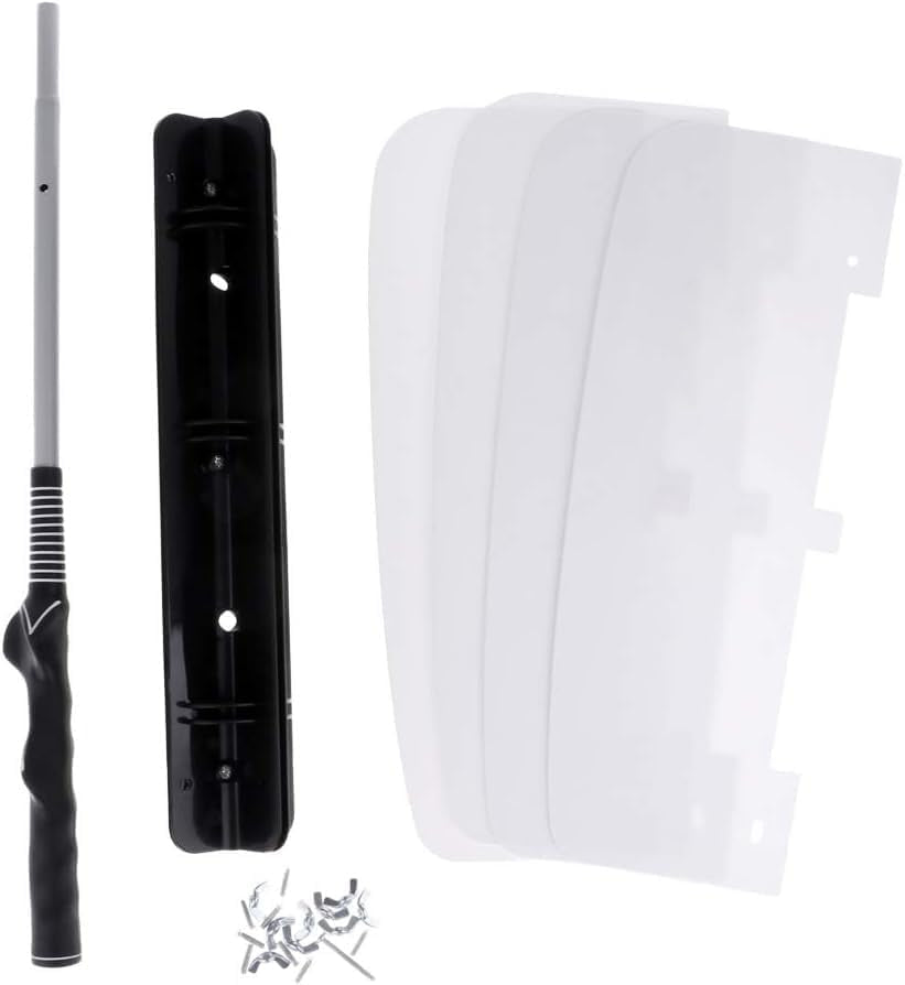 Golf Power Resistance Trainer Golf Swing Trainer Golf Power Swing Fan, White