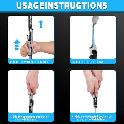 Professional Golf Grip Trainer - Perfect Golf Training Aid for Stable Swing and Proper Hand Positioning and Grip-Enhance Strength and Precision