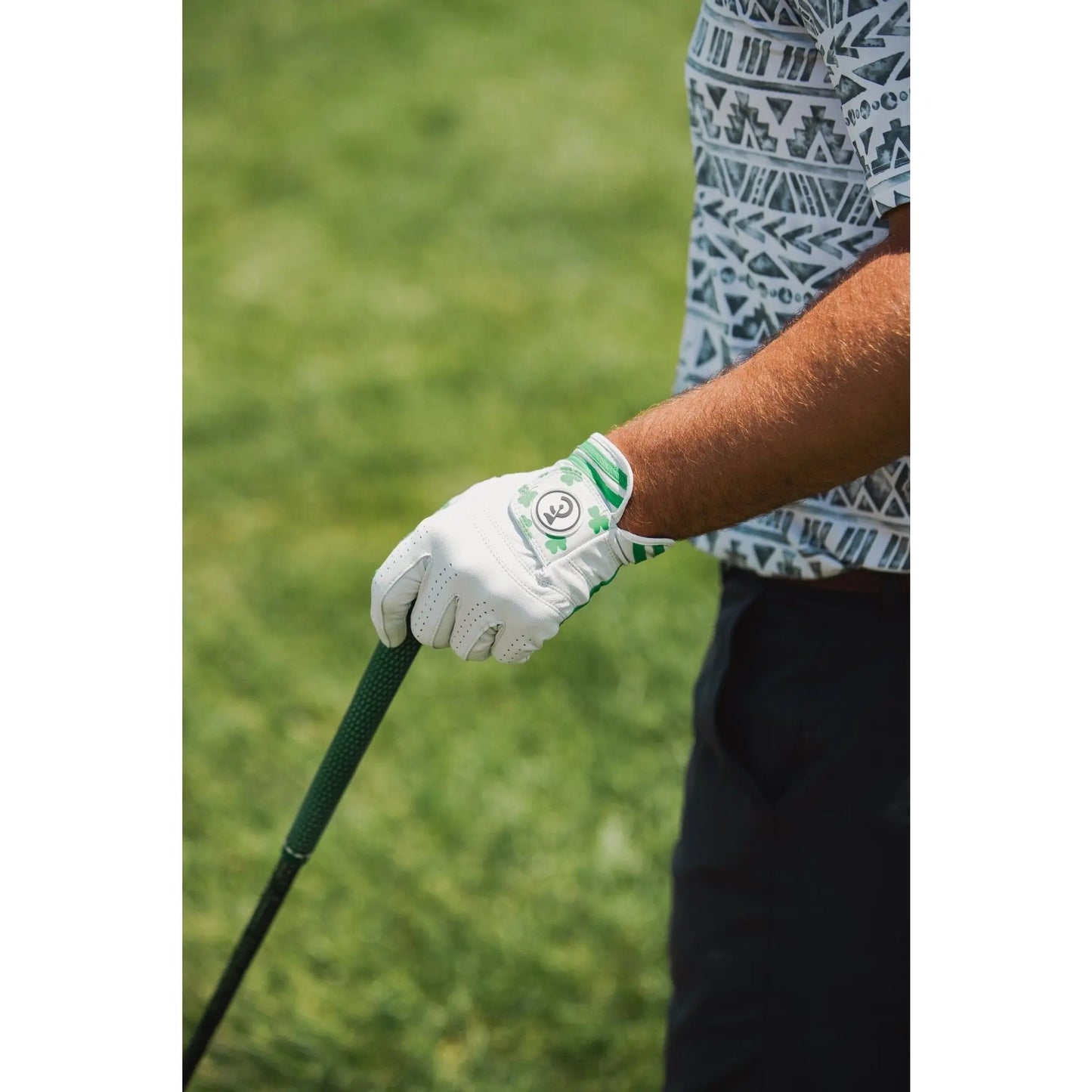 "Feelin Lucky" Golf Glove | Premium Cabretta Leather | Men'S & Women'S Golf Accessory | Breathable, Durable, Comfortable