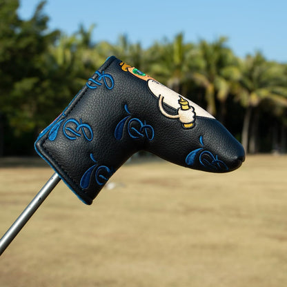 Putter Covers Hotdog Mallet Putter Headcover Blade Putter Covers Leather Golf Headcover with Magnetic Golf Club Cover for All Brand