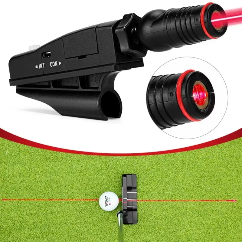 Golf Laser Aiming Tool Corrects Putting Posture, Fits Indoor Practice, Boosts Hitting Stability