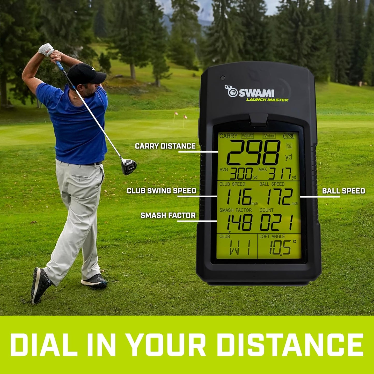 Golf Swami Launch Master Golf Launch Simulator - Golf Training Aid