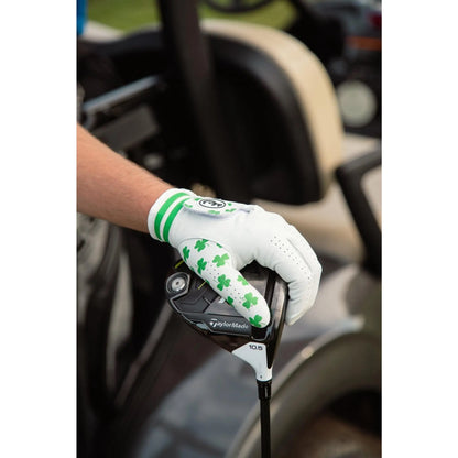 "Feelin Lucky" Golf Glove | Premium Cabretta Leather | Men'S & Women'S Golf Accessory | Breathable, Durable, Comfortable